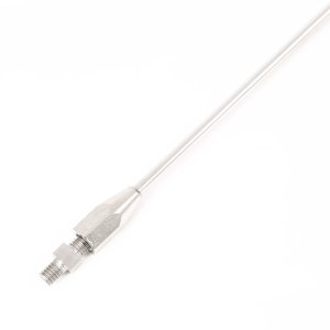 Jeep Wrangler LJ Antenna Mast & Base - Rear - Rugged Ridge - OE Style - Stainless Steel - `97-`06